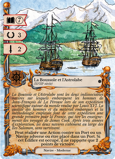 La Boussole et l'Astrolabe - (XVIIIe siècle)